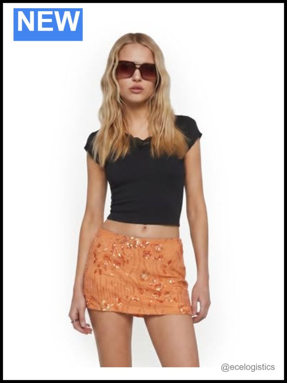 High Waist Bodycon Mini Skirt Sequin Embellished Fitted Short Skirt Party Night